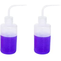 Botella de lavado de seguridad- 250 ml-250 ml- boca estrecha- plástico (2 botellas)